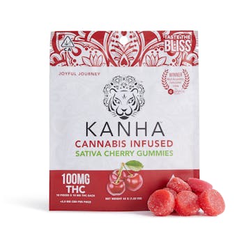 Kanha Cherry Sativa Gummies